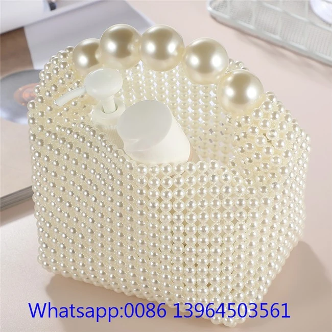 Ručne vyrobená taška Pearl Clutch