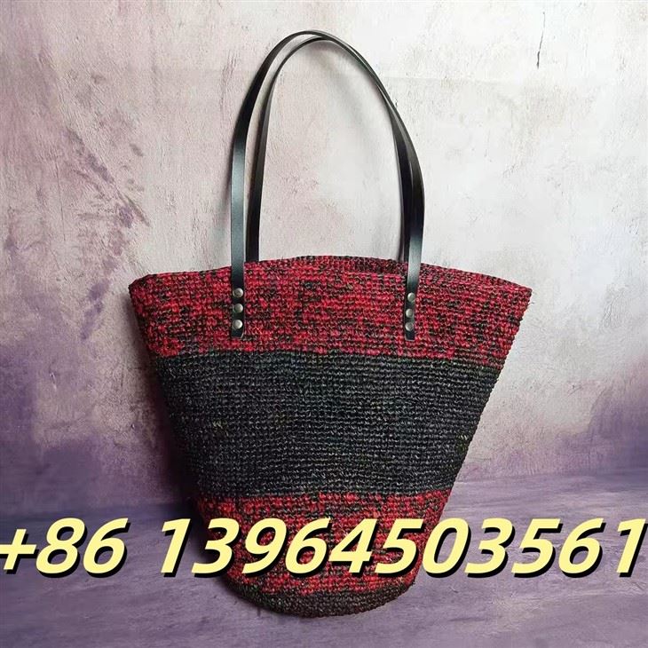 Letná taška Raffia rameno pláže