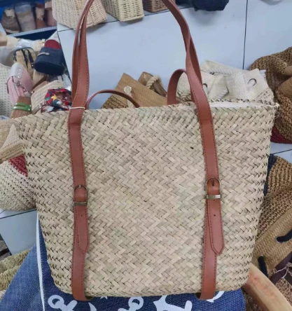 Long Pu Ruaje slamená elegantná taška