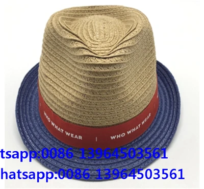 Tape Cowboy Fedora Hat pre mužov