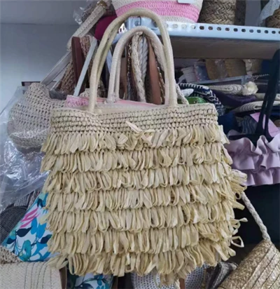 Ručne tkané strapce BEIDGE STRAW BAG