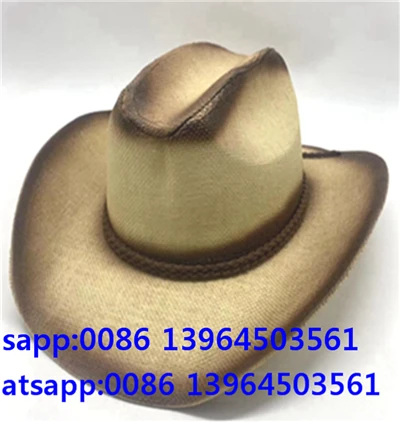 Trendy Tan Two Tones Cowboy Klobúk